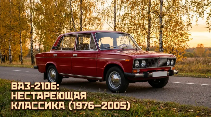 ВАЗ-2106 «шестёрка» в 50 лет — сколько стоит, где живёт и почему не умирает