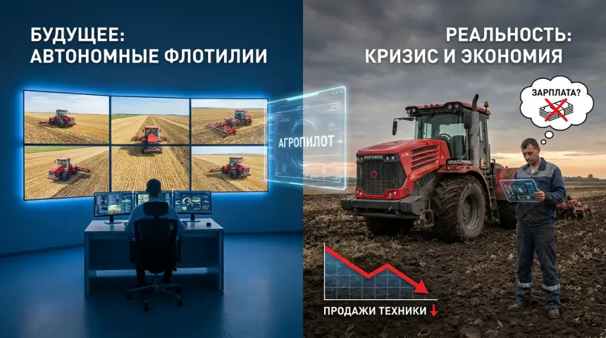 «Кировец» поедет сам: почему трактору с автопилотом сейчас не место в частном хозяйстве?