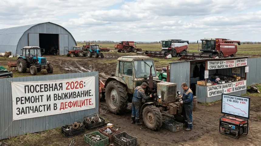 Чем будут пахать в 2026-м: как старый МТЗ спасает посевную