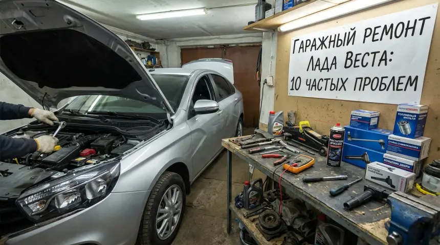 Lada Vesta: 10 «детских болезней», которые лечатся отвёрткой и прямыми руками