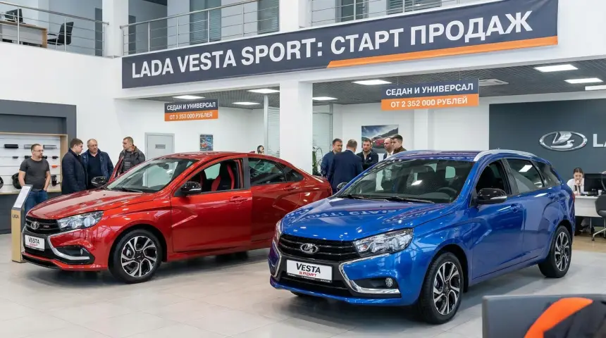 За 2,35 млн рублей: что предлагает самая мощная серийная Lada Vesta Sport