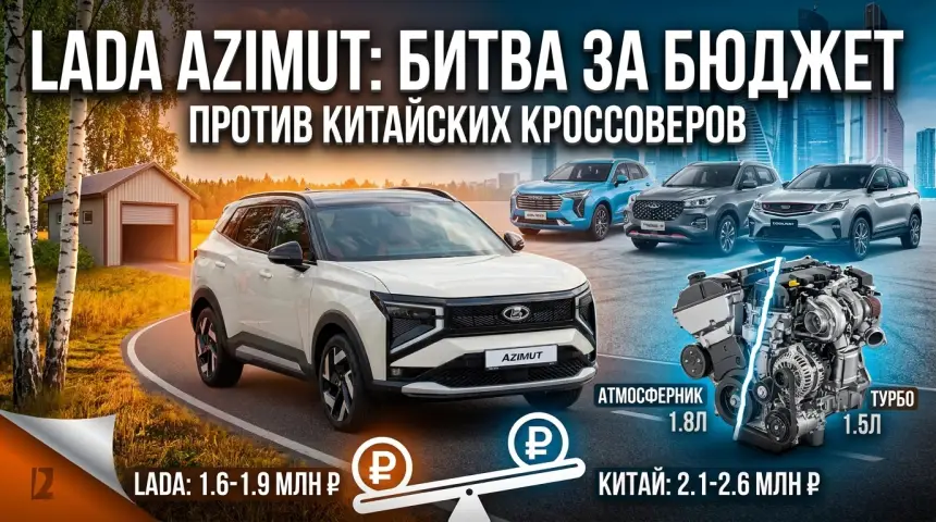 Azimut против китайцев: Сколько сэкономит водитель из региона