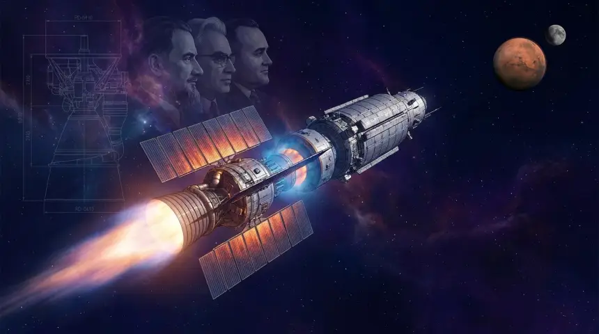 Ядерный двигатель для космоса: от советского РД-0410 до буксира «Зевс»
