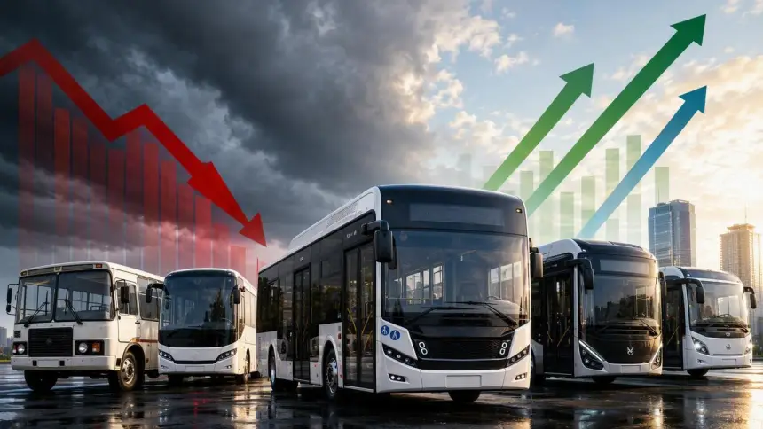ПАЗ потерял половину продаж: как изменился российский рынок автобусов