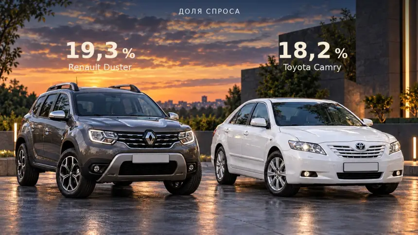 Duster впереди, Camry растёт быстрее: как читать рейтинг «Авито»